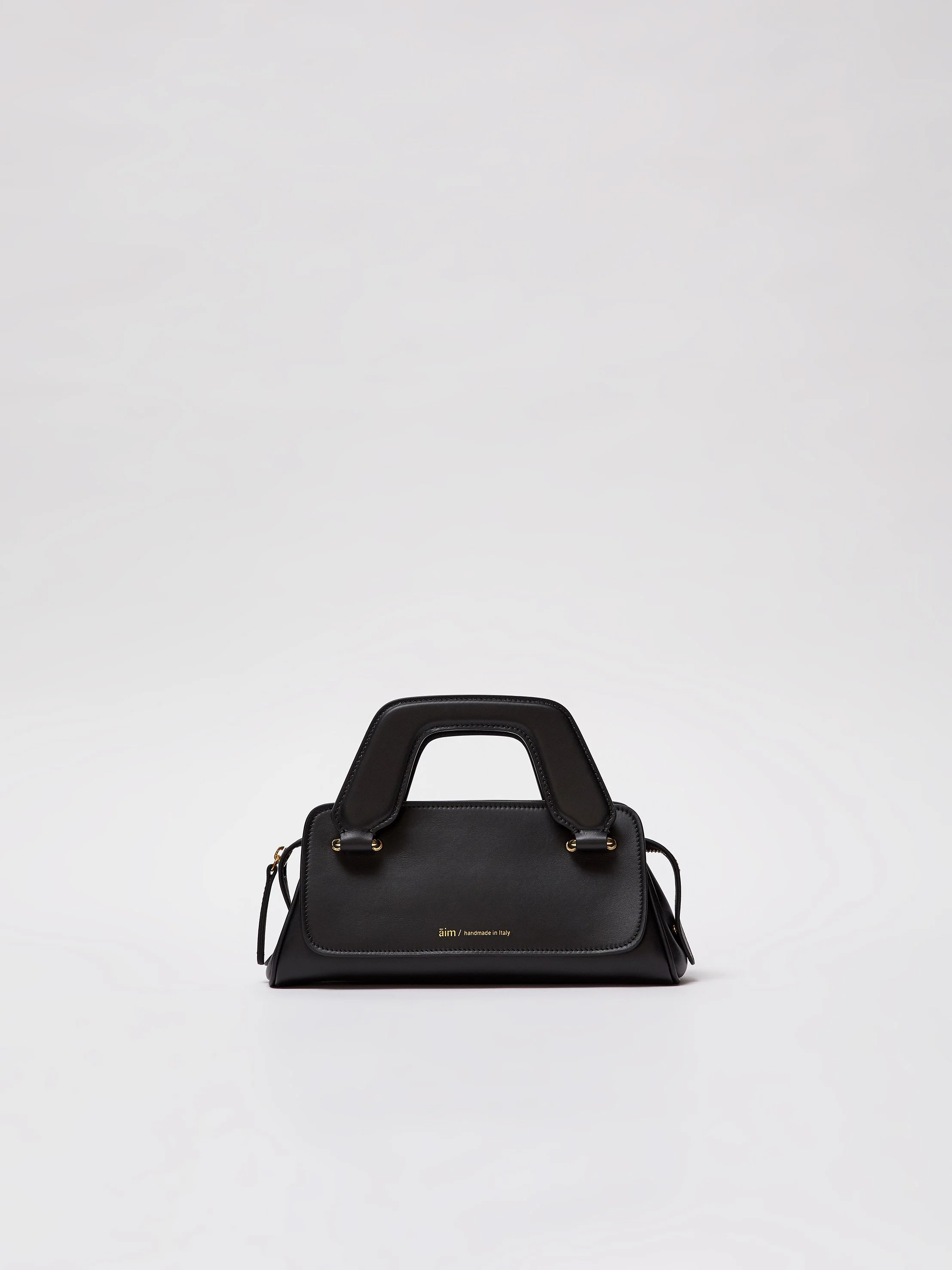 ※新品※aim MICRO OLIVIA レザーハンドバッグ Micro Olivia: The easy-to-carry mini size — āim/handmadeinitaly